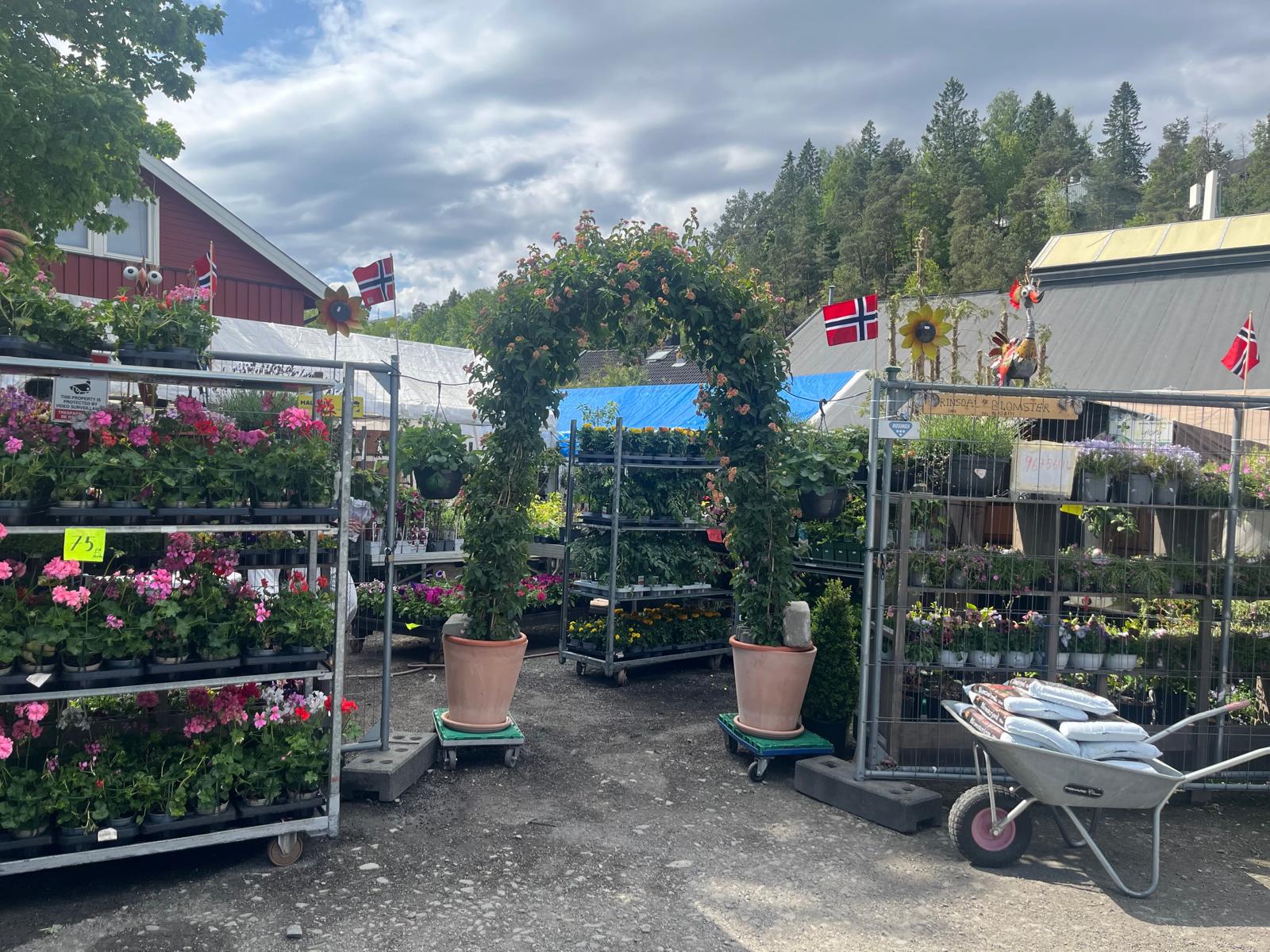 Prinsdal Blomster inngang